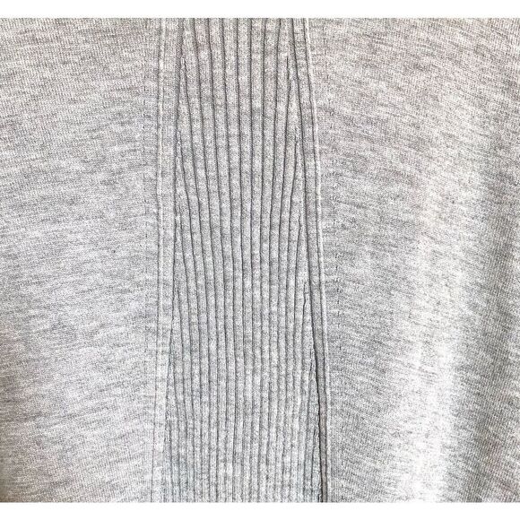 LOVE ELLIE - NWOT - L Sz L Lightweight Open Cardigan in Light Heather Gray - Picture 9 of 11